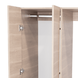 Closet Manila Z New Bardolino 198.4x179.9cm con Espacio para TV de 46 Pulgadas - CLOSETS | Bylmo