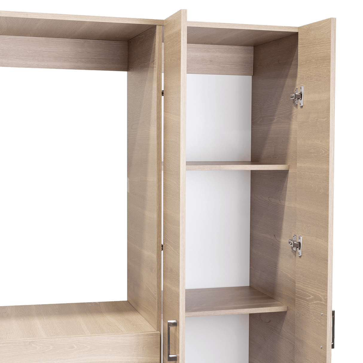 Closet Manila Z New Bardolino 198.4x179.9cm con Espacio para TV de 46 Pulgadas - CLOSETS | Bylmo