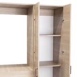 Closet Manila Z New Bardolino 198.4x179.9cm con Espacio para TV de 46 Pulgadas - CLOSETS | Bylmo