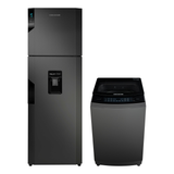 Combo Nevera Challenger Lumina 317 L y Lavadora Challenger 18 kg