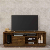 Rack Adria Sepia 182 cm con Una Puerta - Muebles para TV | Bylmo