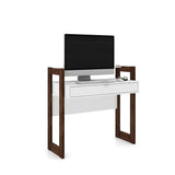 Escritorio Caracas Blanco 95 cm con Cajón y Entrepaño - Escritorios y Archivadores | Bylmo