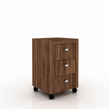 Cómoda Texas Cafe 38 cm con Tres Cajones - Cajoneras | Bylmo