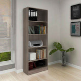 Biblioteca Rosana Roble 60 cm con Entrepaños - Bibliotecas | Bylmo