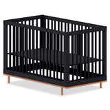 Cuna Paty 130x70 cm Negro y Dorado - Camas | Bylmo