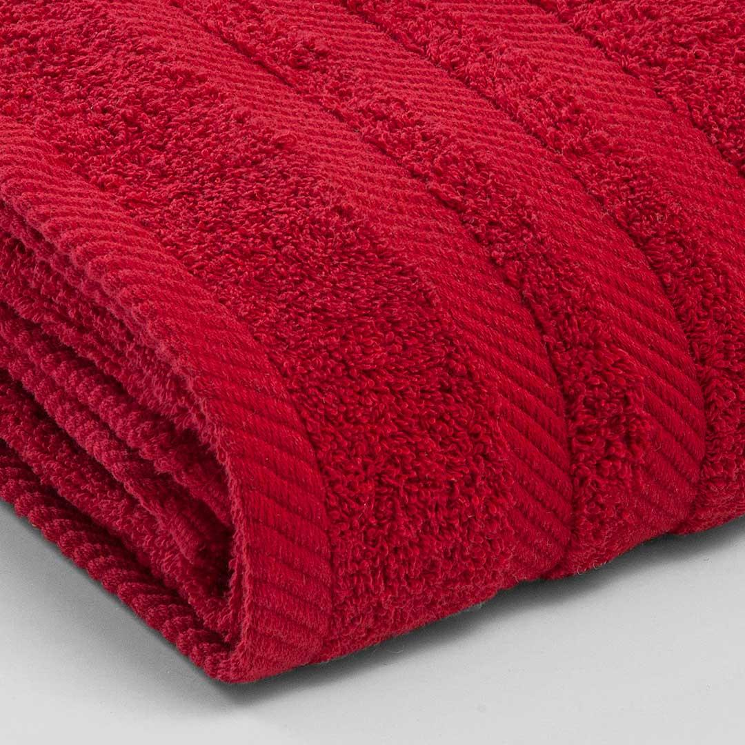 Toalla Rojo 70x140cm para el Cuerpo Fondo Entero Muy Suave - Toallas | Bylmo