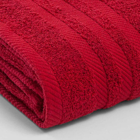 Toalla Rojo 70x140cm para el Cuerpo Fondo Entero Muy Suave - Toallas | Bylmo
