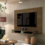 Panel Tunez Nogal 120 cm - Muebles para TV | Bylmo