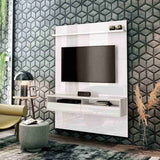 Panel Milano Blanco 120 cm - Muebles para TV | Bylmo