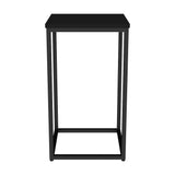Mesa Valencia Negro 40 cm Cuadrada - Mesas | Bylmo