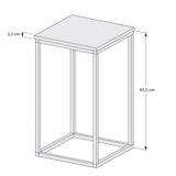 Mesa Valencia Savana 40 cm Cuadrada - Mesas | Bylmo
