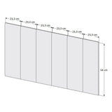 Cabecera Paris Doble 140 cm Cafe - Camas | Bylmo