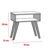 Mesa de Noche x 2 Cosme Duna 50 cm - Mesas de Noche | Bylmo