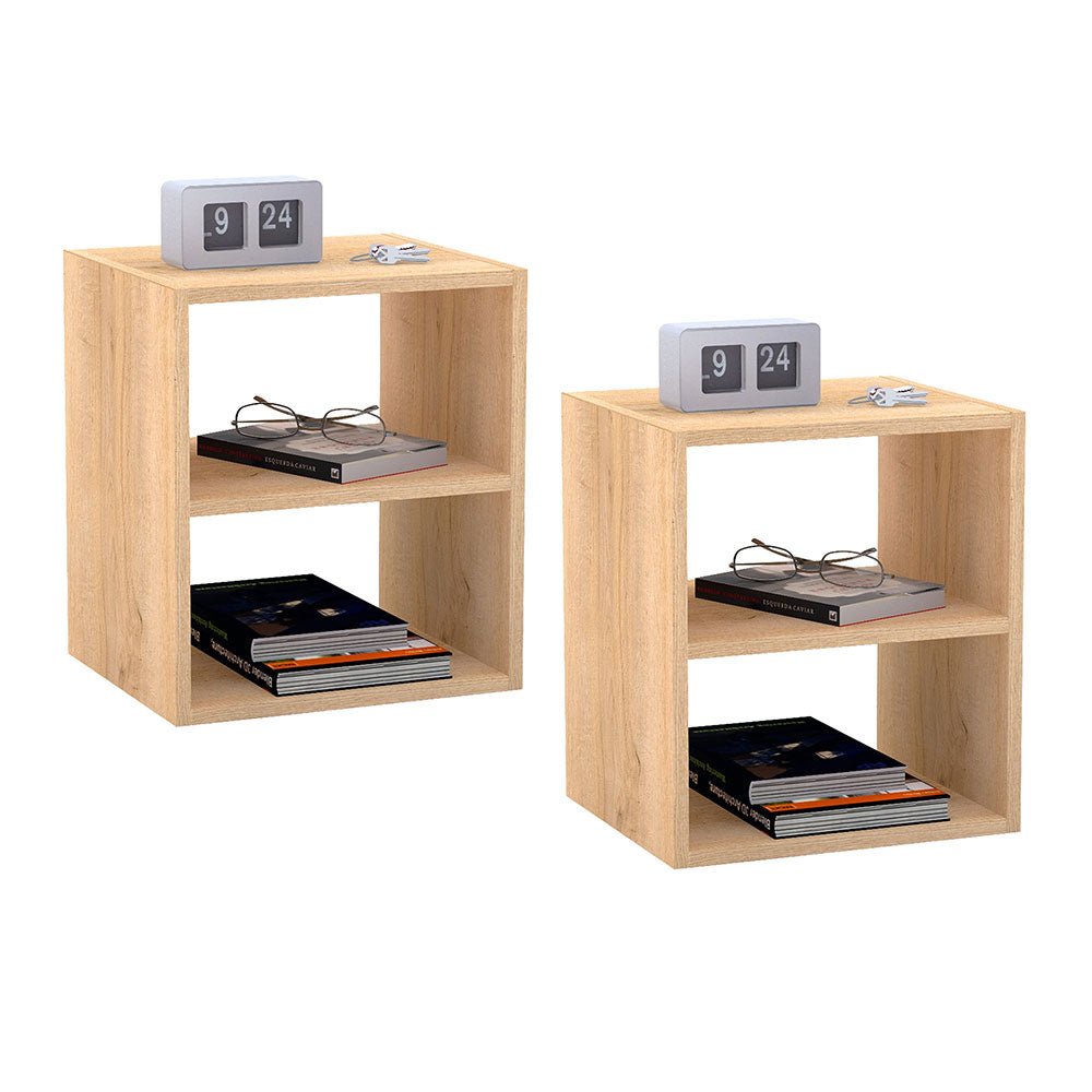 Mesa de Noche x 2 Radom Duna 35 cm - Mesas de Noche | Bylmo