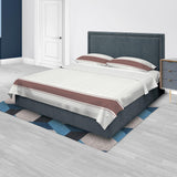 Juego de Sabanas Algodón 250 Hilos Queen 160 cm Blanco con Líneas Grises y Vino Tinto - Ropa de Cama | Bylmo
