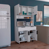 Alacena Oshawa 2m Blanco Diseño moderno fácil armado