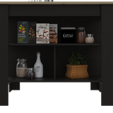 Isla de Cocina Cala 70x103 Wengue Duna 2 Entrepaños