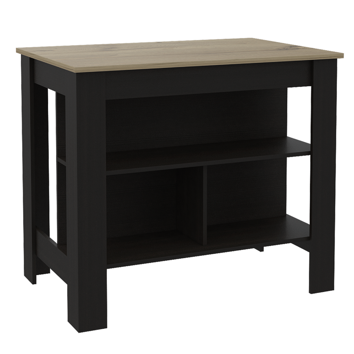 Isla de Cocina Cala 70x103 Wengue Duna 2 Entrepaños
