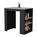 Isla de Cocina Potree Moderno 3 Entrepaños Wengue 59x91.3cm