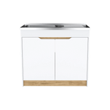 Mueble Inferior de Cocina Soler Sin Manija Blanco Moderno 52x89cm - Muebles Inferiores | Bylmo