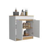 Mueble Inferior de Cocina Soler Blanco Moderno 52x89cm