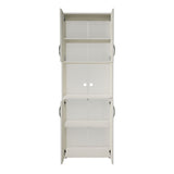 Mueble Auxiliar de Cocina Lyon Blanco 60x170cm Moderno
