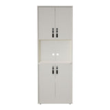 Mueble Auxiliar de Cocina Lyon Blanco 60x170cm Moderno