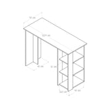 Barra de Cocina Dan 20.9x90.1cm Rovere con 3 Entrepaños