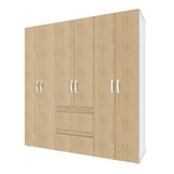 Closet Eli 170x180 Rovere 2 cajones 6 puertas