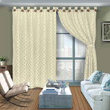 Cortina Lona Blanco 265x215cm de Circulos - Cortinas | Bylmo