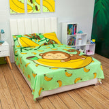 Juego de Sabanas Microfibra Semidoble 120 cm Verde de Mico - Ropa de Cama | Bylmo