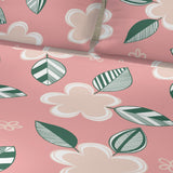 Juego de Sabanas Rosado Semidoble 120 X 190 Cm de Flores con 180 Hilos - Ropa de Cama | Bylmo