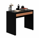 Escritorio Tokio Negro 90 cm con Cajón - Escritorios y Archivadores | Bylmo
