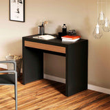 Escritorio Tokio Negro 90 cm con Cajón - Escritorios y Archivadores | Bylmo