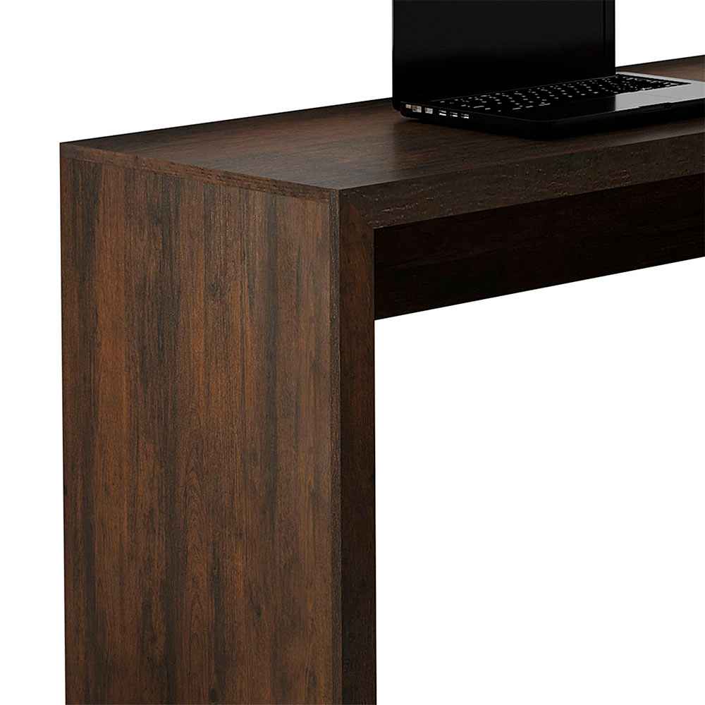 Escritorio Santorini Cafe 135 cm con Cajones y Entrepaños - Escritorios y Archivadores | Bylmo