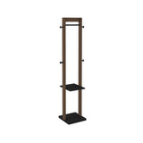 Perchero Sol Nogal 43 cm - Repisas y Percheros | Bylmo