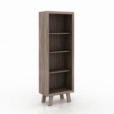 Biblioteca Tijuana Roble 60 cm con Entrepaños - Bibliotecas | Bylmo