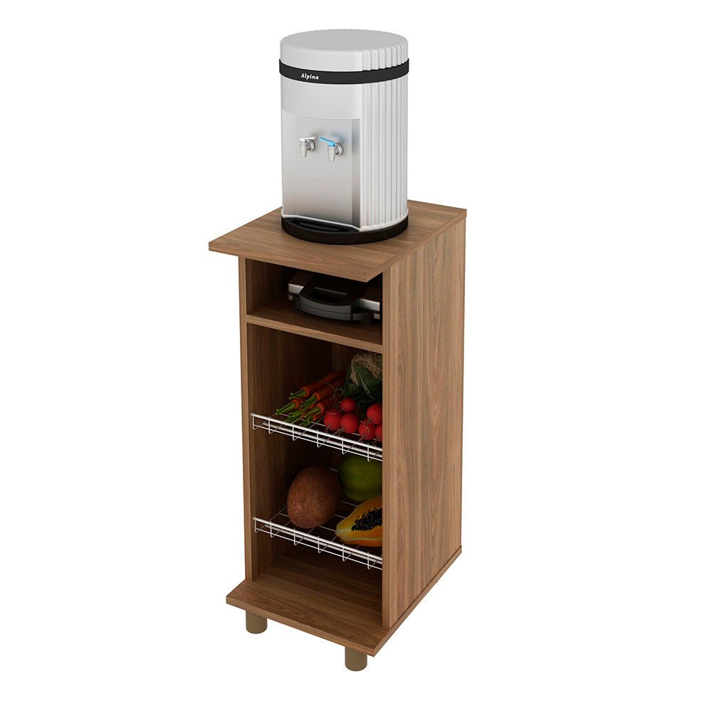 Mueble Auxiliar Lisboa Cafe 32 cm con Entrepaños - Muebles Organizadores | Bylmo