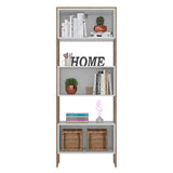 Biblioteca Fortaleza Blanco 66 cm con Entrepaños - Repisas y Percheros | Bylmo