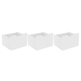 Kit 3 Cajones Organizador Santos Blanco - Cajoneras | Bylmo