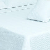 Cubrelecho Español Blanco para Cama King 200 X 200 Cm Doble Faz de Fondo Entero - Ropa de Cama | Bylmo
