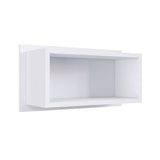 Repisa Federico Blanco 75 cm Rectangular - Repisas y Percheros | Bylmo