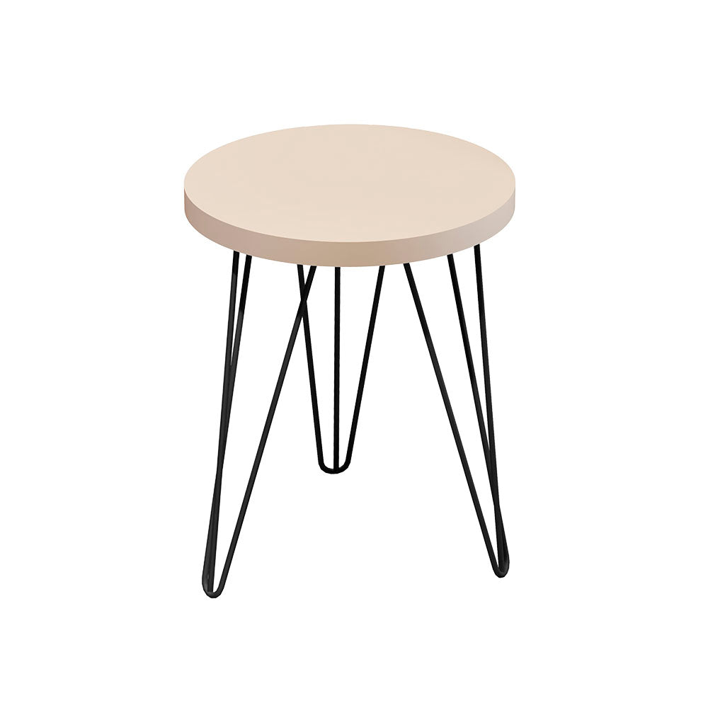 Mesa Cairo Beige 36 cm Redonda - Mesas | Bylmo