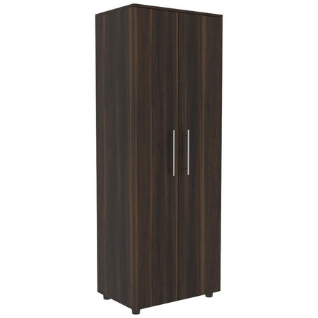 Alacena San Lorenzo Habano 62 cm con Dos Puertas y un Cajón Lateral - Muebles Organizadores | Bylmo