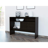 Arrimo Classic Wengue 120 cm con Dos Puertas - Bifes | Bylmo