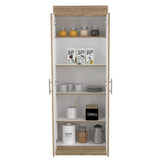 Mueble Alacena Nepal Miel Plomo - Bylmo