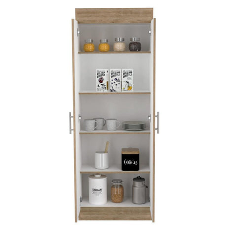 Mueble Alacena Nepal Miel Plomo - Bylmo