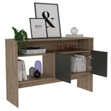 Arrimo Classic Miel y Plomo 120 cm con Dos Puertas - Bifes | Bylmo
