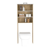 Mueble Bath Macadamia y Blanco 63 cm con Una Puerta - Gabinetes | Bylmo
