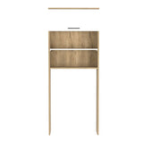 Mueble Bath Macadamia y Blanco 63 cm con Una Puerta - Gabinetes | Bylmo